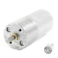 【☊HOT☊】 herrdi มอเตอร์คุณภาพสูง300Rpm Dc 12V แรงบิด0.03a ความเร็วเกียร์กล่องไฟฟ้าลดความเร็วเงิน