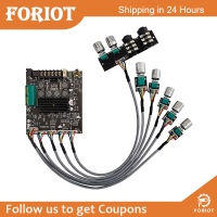 Foriot เครื่อง  เสียงไมโครโฟนแบบบูรณาการ2.1ช่องสีฟ้า-ฟัน5.1กรณีบอร์ดเครื่องขยายเสียงแอมป์ลำโพงย่านความถี่ต่ำสเตอริโอ