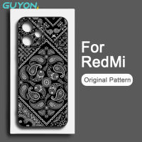 Guyon เคสซิลิโคนนิ่มสำหรับ Xiaomi Redmi 12 4G ดีไซน์ใหม่ลวดลายดั้งเดิมกันกระแทก