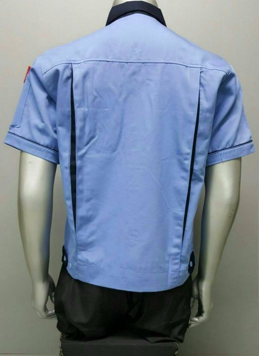 เสื้อช่าง-เสื้อยูนิฟอร์ม-เสื้อพนักงาน-เสื้อเชิ้ตทำงาน-size-m-รอบอก-42-นิ้ว