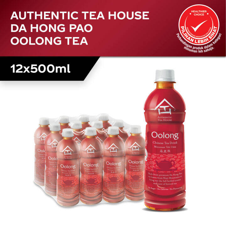 Authentic Tea House Oolong Tea PET 500ml x 12 Lazada