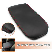 Car Center Control Armrest Box Microfiber Leather Trim Cover For Golf 6 MK6 2010 2011 2012 2013 Car armrest cover