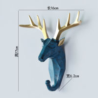 1Pc Nordic Animal Hanging Coat Hook Wall Punch-free Deer Head Key Hanger Home Storage For Bathroom Clothes Coat Hook