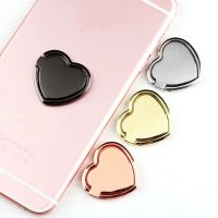 ♧☜▥ 1pcs Metal Heart Mobile Phone Finger Ring Holder Telephone Support Accessories Magnetic Car Bracket Socket Stand mobile phones