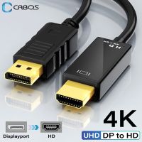 【DT】4K UHD Video Audio Cable Displayport to HDMI-Compatible Adapter Cable Display Port DP for PS3/4 Laptop TV Box Projector Monitor  hot