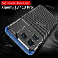 Xiaomi เคสเป็นทางการสุดหรู13 T Pro,เคสโทรศัพท์ Xiaomi 13 T Pro สำหรับ Xiaomi 13 Pro Mi 13TPro ฝาหลังอ่อนนุ่มโทรศัพท์ป้องกัน TPU บั๊มเปอร์สำหรับ Xiaomi Mi 13 Pro เคสโทรศัพท์