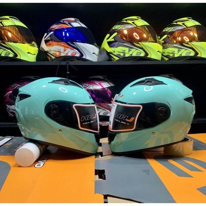 BUY1 TAKE 1 COUPLE HELMET FULL FACE (SINGLE VISOR ) . Lazada PH