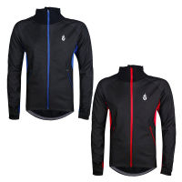 L9WOLFBIKE Fleece Thermal Cycling Long Sleeve Winter Outdoor Sports Jacket Windproof Wind Coat Bicycle Cycle Wear Clothing