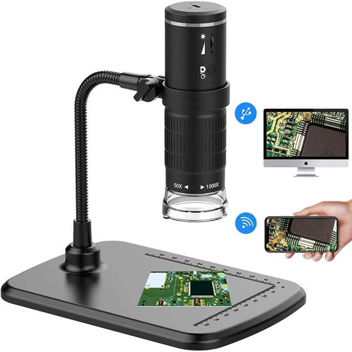 QFV5F LED HD for Smartphone Camera PCB Inspection Magnifying WiFi