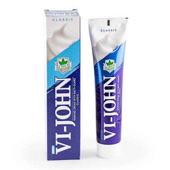 VIJOHN SHAVING CREAM WITH BACTIGUARD CLASSIC Lazada