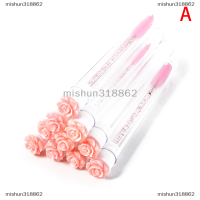 mishun318862 5pcs elash EXTENSION TOOL ขนตาคิ้วแปรงมาสคาร่า wands Tube ใช้ซ้ำได้