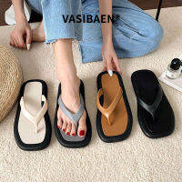 VASIBAEN Flip Flops รองเท้าผู้หญิงพื้นกันลื่นชายหาด