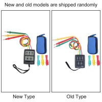 เครื่องวัดลำดับเฟสเครื่องวัดการหมุนเฟสทาโชมิเตอร์ดิจิตอลอุตสาหกรรม SP8030แบบพกพาสำหรับการบำรุงรักษาวงจรไฟฟ้าสำหรับการวัดกระแสไฟฟ้า