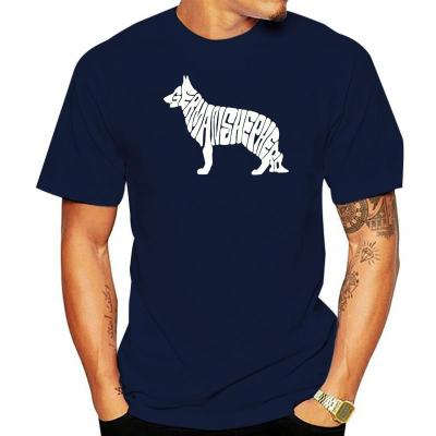 German Shepherd T Shirt Mens Gift Dog Lovers Tee Tee Shirt 100% Cotton Gildan