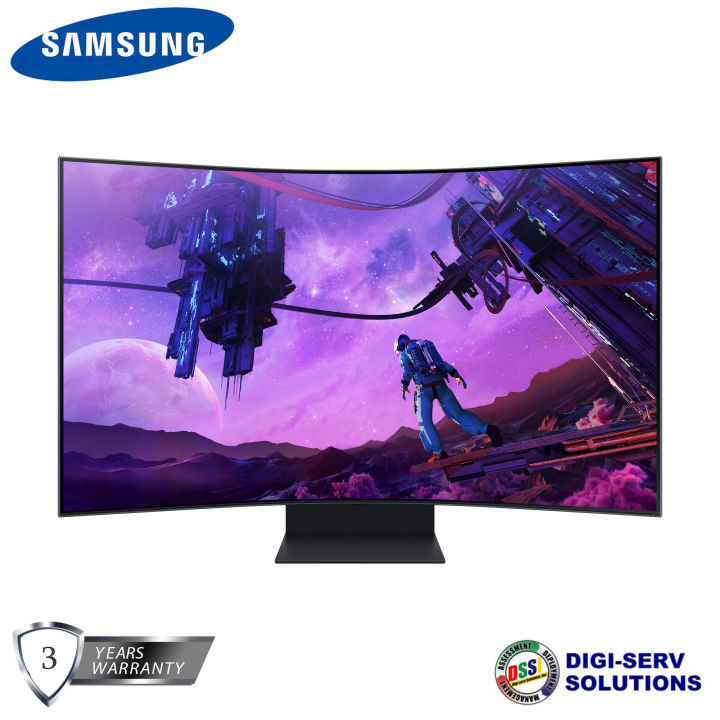 Samsung Odyssey Ark Uhd Hz Curved Gaming Monitor Ls Bg Nexxp Quantum Mini Led