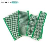 4PCS Double Side Prototype PCB Tinned Glass Fiber BreadBoard 5x7 4x6 3x7 2x8CM FR4 5 x 7 2 x 8 4 x 6 3 x 7 CM