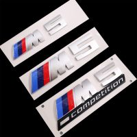 Hot New BMW M5 Logo Auto Badge Emblem Trunk Emblem COMPETITION Bar Underlined Thunder Edition Emblem READYSTOCK