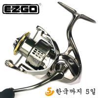 EZGO รอกตกปลาน้ำเค็ม10Kg 15KG 25Kg ลาก2000 3000 4000สปินนิ่งสำหรับทะเล Jigging ปลาหมึกอุปกรณ์ตกปลา