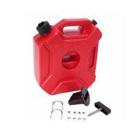 Motor Fuel Tanks 5L Petrol Cans Jerry Can Anti-corrosion Motorcycle Gas Barrel with Bracket Kit Large Capacity