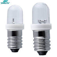 2023!!E10หลอดไฟ Dc 6/12/24V หลอดไฟสกรู Led อุปกรณ์บอกความเป็นด่างโคมไฟสัญญาณเตือนขนาดเล็ก