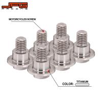 ☄◕ Motorcycle TC4 6Pcs Front Fork Guard Bolts For KTM EXC EXCF SX SXF XC XCF XCW XCFW FREERIDE 125 150 250 350 450 500 530