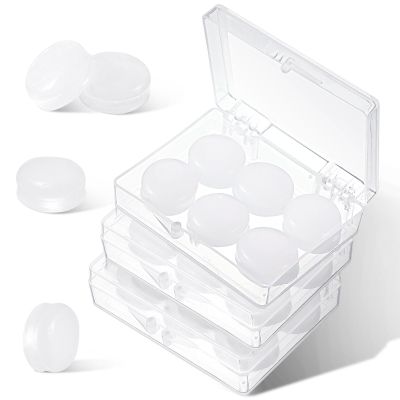 3 Boxes Silicone Earplugs Reusable Swimming Ear Stopper Home Office Work Dorm Sleeping Soundproof Noise Cancelling Accessories Accessories