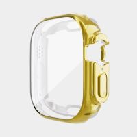 เคส49มม. TPU แบบนิ่มเคสสำหรับ Apple Watch อัลตร้าฝาครอบป้องกันกล่องกันกระแทกกันรอยขีดข่วนปกป้องหน้าจอ49มม. TPU แบบนิ่ม