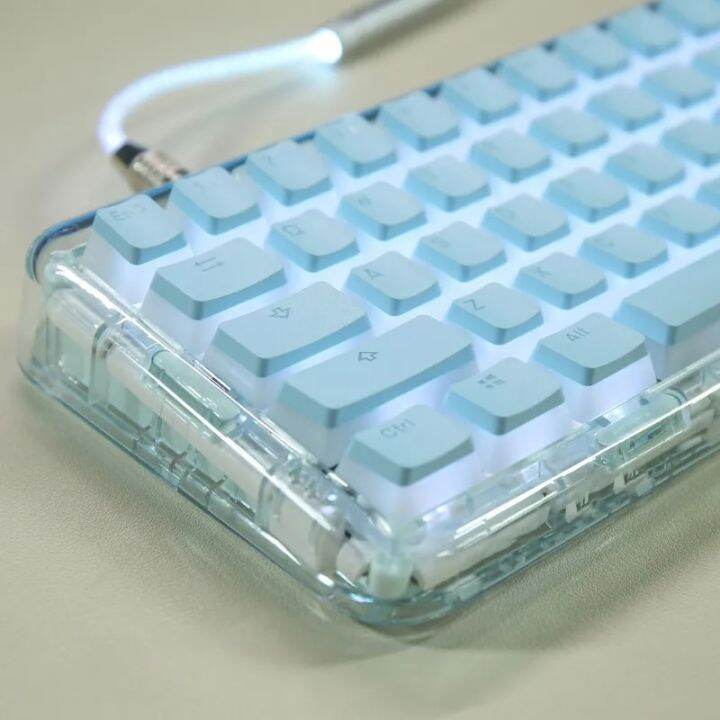 Keycaps Korean/Russian OEM PBT 117 Keys Pudding Keycap For Corsair MX