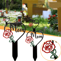 Decoration Metal Craft Graveyard Markers Memorial Mothers Day Sign