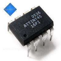 Attiny85-20pu 1ชิ้น/ล็อต Attiny85-20 Attiny85 85-20pu Attiny45-20pu Attiny45 45-20pu จุ่ม-8ในสต็อก