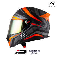 หมวกกันน็อค ID HELMET SPARTAN NEW S11-ดำด้าน