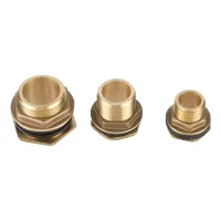 1/2 3/4 1 Male Thread Brass Thread Connector Garden Irrigation Water Tank Water Faucet Water Supply Connection Adapter