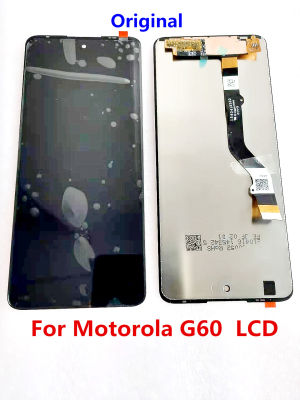 สำหรับ G60 Moto หน้าจอ LCD ดิสเพลย์พร้อมสัมผัสทำให้เป็นดิจิทัลประกอบสำหรับ G40ฟิวชั่น