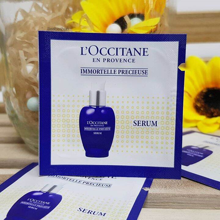 L'occitane Immortelle Precious Serum & Eye Contour (Eye Balm) 1ml เซ