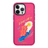 "สินค้าของแท้" CASETiFY Nobody can stop me!! 14Promax  Impact Case  Color: Bubble Gum