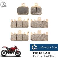 ACZ Motorcycle Break Pads Copper for DUCATI 821 Hypermotard Monster 899 Panigale V2 Supersport 950 Supersport 950 939 959 1200