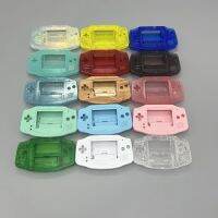 GBA ปุ่มนำไฟฟ้าชุดแผ่น Ruer สำหรับ Gameboy Adance IPS เคสสำหรับ GBA IPS เคส J93กรอบสำหรับเกมคอนโซล