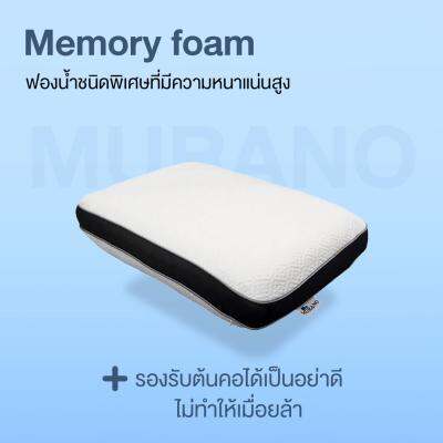 โปรโมชั่น-หมอนหนุน-memory-foam-murano-รุ่น-sd741-ขนาด-60-x-40-x-14-ซม-สีขาว-ส่งด่วนทุกวัน