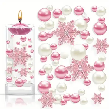 Snowflake Vase Filler Xmas Party Decor Snowflake Table Scatter