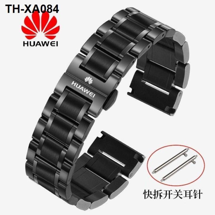 หมุดหูแบบปลดเร็ว-ปรับให้เข้ากับเข็มขัดเหล็กของ-huawei-watchgt3-gt2pro-สายนาฬิกาอัจฉริยะ-glory-elegant-46