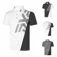 Golf Clothing Men Sports Leisure Golf Wear Outdoor Breathable Anti-pilling Polyester Quick Dry Woman Short-sleeved T-shirt Polo Towels