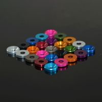 A Variety of Colors M2.5 Aluminum Alloy(T6061) Flat Washer for Countersunk Flat Head Screw Bolts For Steering Gear RC Model