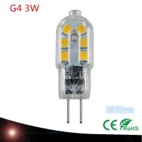 คุณภาพสูงไฟ G4 Led 3W 220V 12V หลอดไฟ Led ฮาโลเจนสำหรับเปลี่ยนหลอดไฟสว่างพิเศษ Smd ไฟขั้วเกลียว