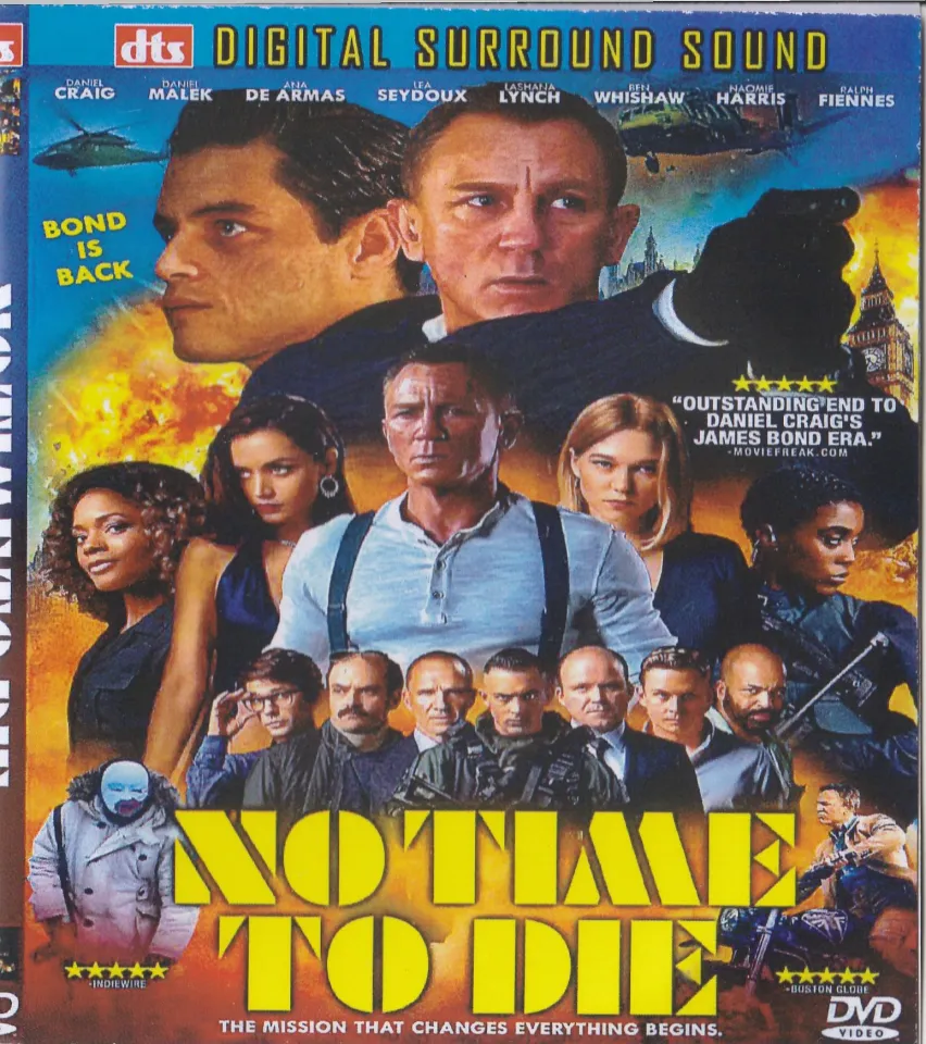 No Time to Die (2022) DVD 100% Original | Lazada