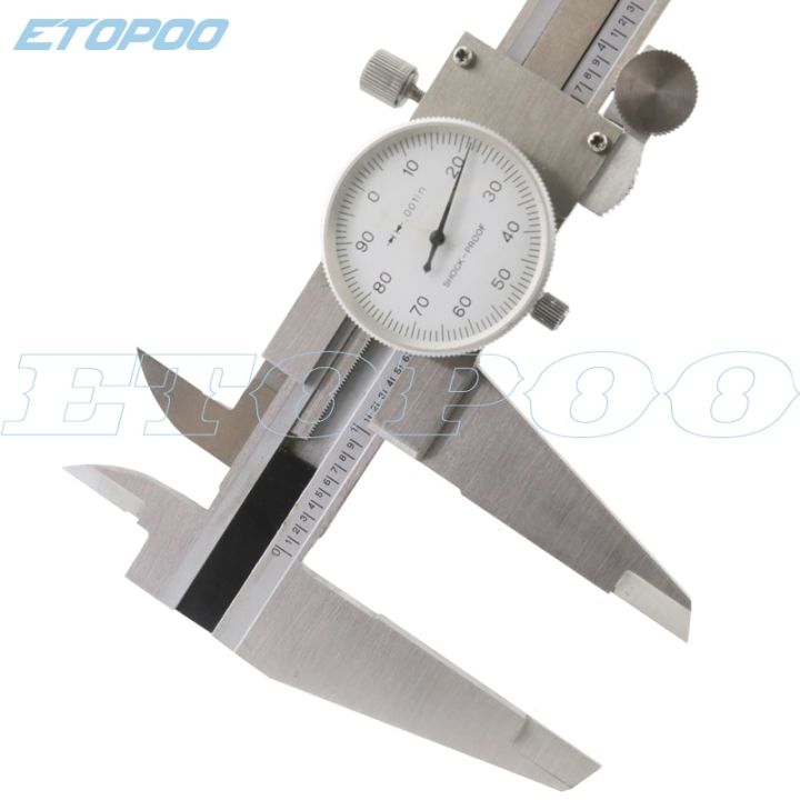 0-300มม-0-02หน้าปัดเครื่องมือวัดมิลลิเมตรเมตริกเครื่องวัดระยะเวอร์เนียกันกระแทก0-001-12นิ้วเครื่องมือวัดชนิดมีหน้าปัดไมโครเมตรเครื่องมือวัด