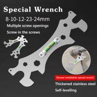 Multifunctional Wrench Universal Key Pipe Wrench Portable Curved Angle Leveling Wrenches Bathroom Repair Plumber Wrench For Home