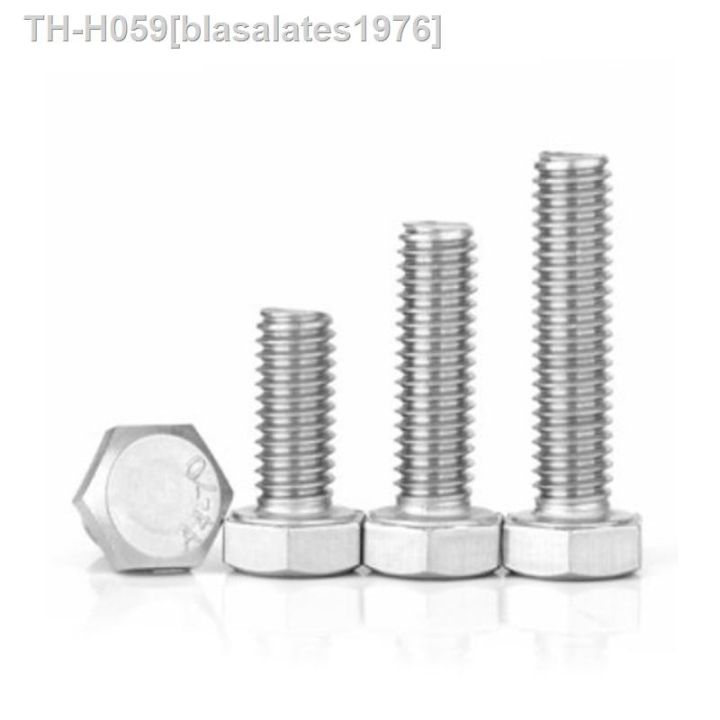 hot-2-20pcs-external-hexagon-screws-with-thread-m4-m5-m12-304-din933