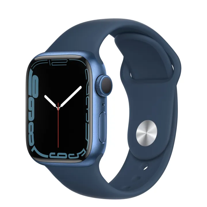 DIJAMIN ORI] APPLE WATCH 7 - BLUE GARANSI INTERNASIONAL 1 TAHUN | Lazada Indonesia