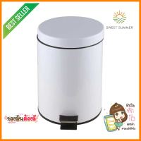 ถังขยะเหยียบกลม SK02001B-1-004 5L สีขาวROUND DUSTBIN PEDAL ACCO SK02001B-1-004 5L WHITE **ด่วน สินค้าเหลือไม่เยอะ**