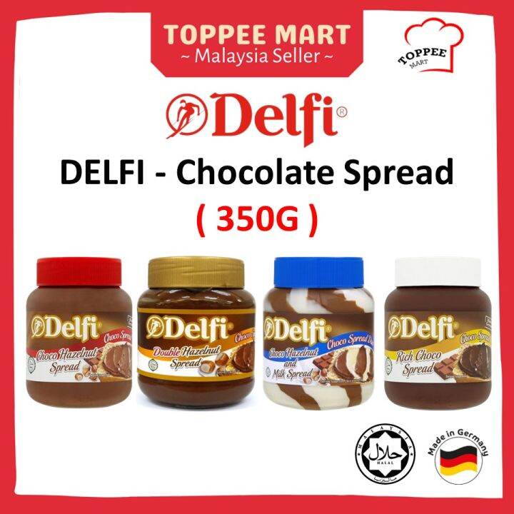 DELFI 350g Choco Hazelnut Spread/Double Hazelnut Spread/Choco Hazelnut